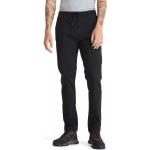 Pantaloni stretch scontati casual neri L di cotone sostenibili traspiranti per l'estate per Uomo Timberland 