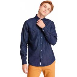 Timberland Mumford River Denim Regular Long Sleeve Shirt Blu S Uomo