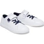 Sneakers larghezza E bianche numero 36 in similpelle chiusura velcro a strappo per bambino Timberland Newport Bay 