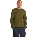 Felpe scontate verdi XL di lana per Uomo Timberland 
