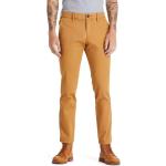 Timberland Sargent Lake Stretch Twill Slim Chino Pants Arancione 38 / 32 Uomo