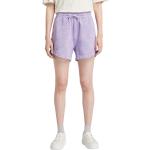Pantaloni viola S di cotone tie-dye con elastico per Donna Timberland 