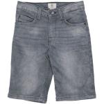 Pantaloncini jeans scontati grigi in viscosa tinta unita per bambino Timberland di YOOX.com con spedizione gratuita 