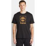 Magliette & T-shirt nere XS di cotone Bio mezza manica con manica corta per Uomo Timberland 