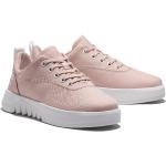 Sneakers larghezza E rosa numero 41 di pelliccia traspiranti per Donna Timberland 