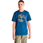 Magliette & T-shirt scontate militari blu M di cotone mimetiche Bio mezza manica con manica corta per Uomo Timberland 