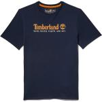 Magliette & T-shirt scontate blu S di cotone Bio mezza manica con manica corta per Uomo Timberland 