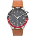 Timex 39 mm Waterbury tradizionale GMT, marrone chiaro, One Size, 39 mm Waterbury tradizionale GMT