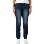 Timezone Slim Tahilatz Jeans Straight, Blu (Blue Royal Wash 3065), W32/L30 (Taglia Produttore: 32/30) Donna