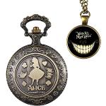 Orologi vintage al quarzo di design per bambini Alice nel paese delle meraviglie Alice 