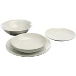 Servizi piatti scontati bianchi di porcellana 19 pezzi per 6 persone Tognana 