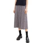Tom Tailor 1039281 Printed Plissee Long Skirt Multicolor 40 Donna