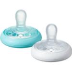 Tommee Tippee Closer To Nature 6-18 m ciuccio Natural 2 pz