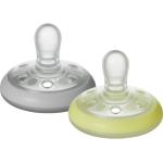 Tommee Tippee Closer To Nature Natural Night 0-6m ciuccio Natural 2 pz