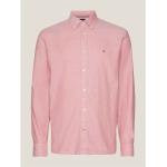 Camicie Oxford scontate rosa XXL taglie comode di cotone Bio sostenibili traspiranti per Uomo Tommy Hilfiger 