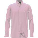Camicie slim rosa S di cotone Bio sostenibili per Uomo Tommy Hilfiger 