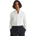 Camicie piquet scontate eleganti bianche XXL taglie comode di cotone Bio sostenibili per Uomo Tommy Hilfiger 