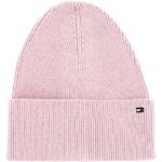 Cappelli invernali eleganti rosa Bio per Donna Tommy Hilfiger Essentials 