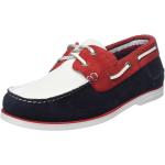 Tommy Hilfiger Boat Block Suede Boat Shoes Rosso EU 45 Uomo