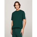 T-shirt pigiama scontate verdi S di cotone mezza manica per Uomo Tommy Hilfiger 