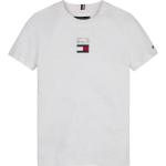 Tommy Hilfiger Flag Short Sleeve T-shirt Bianco 14 Years Ragazzo