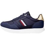 Sneakers larghezza E casual blu numero 39 per Donna Tommy Hilfiger Lifestyle 