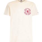 Tommy Hilfiger Icon Crest Short Sleeve T-shirt Beige L Uomo