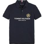 Tommy Hilfiger Icon Short Sleeve Polo Blu 14 Years Ragazza