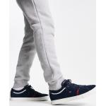 Tommy Hilfiger - Iconic - Sneakers in camoscio blu navy con icona