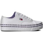 TOMMY HILFIGER JEANS Sneakers Trendy donna bianco