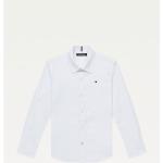 Tommy Hilfiger Kids Solid Long Sleeve Shirt Bianco 10 Years Ragazzo