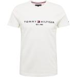 Magliette & T-shirt bianche in jersey con scollo rotondo Tommy Hilfiger 
