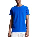 Magliette & T-shirt scontate casual blu scuro L di cotone Bio mezza manica con manica corta per Uomo Tommy Hilfiger Iconic 