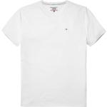 Magliette & T-shirt scontate bianche M di cotone traspiranti mezza manica con scollo rotondo per Uomo Tommy Hilfiger 