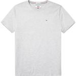 Magliette & T-shirt scontate grigie XXL taglie comode di cotone traspiranti mezza manica con scollo rotondo per Uomo Tommy Hilfiger 
