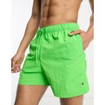 Pantaloni scontati verde lime S con elastico per Uomo Tommy Hilfiger 