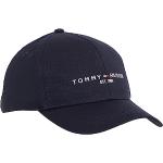 Cappelli estivi scontati blu scuro di cotone Bio per Uomo Tommy Hilfiger Desert 