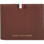 Portafogli eleganti multicolore di pelle sostenibili per Uomo Tommy Hilfiger 