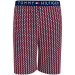 Shorts scontati rossi XL di cotone per Uomo Tommy Hilfiger 