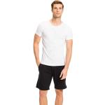 Magliette & T-shirt scontate bianche XXL taglie comode di cotone traspiranti con scollo rotondo per Uomo Tommy Hilfiger 