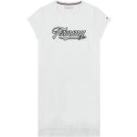 T-shirt pigiama scontate bianche XS di cotone Bio sostenibili mezza manica per Donna Tommy Hilfiger 