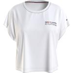 Magliette & T-shirt scontate bianche M a girocollo mezza manica con scollo rotondo per Donna Tommy Hilfiger 