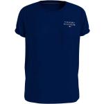 Magliette & T-shirt scontate blu di cotone Bio mezza manica con manica corta per Donna Tommy Hilfiger 