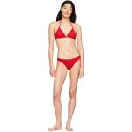Bikini scontati rossi L di nylon brasiliani per Donna Tommy Hilfiger 