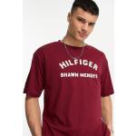 Tommy Hilfiger x Shawn Mendes - T-shirt rossa a maniche corte con logo vintage-Rosso