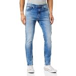 Tommy Jeans Jeans Uomo Austin Slim Tapered Elasticizzati, Blu (Wilson Light Blue Stretch), 30W / 30L
