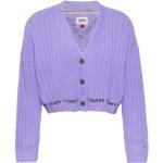 Tommy Jeans Crop Furry Cardigan - maglione - donna
