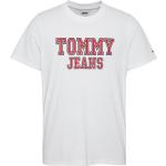 Magliette & T-shirt scontate bianche M di cotone mezza manica con manica corta per Uomo Tommy Hilfiger Essentials 