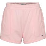 Shorts scontati rosa L di cotone per Donna Tommy Hilfiger Essentials 