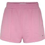 Shorts scontati rosa L di cotone Bio sostenibili per Donna Tommy Hilfiger Essentials 
